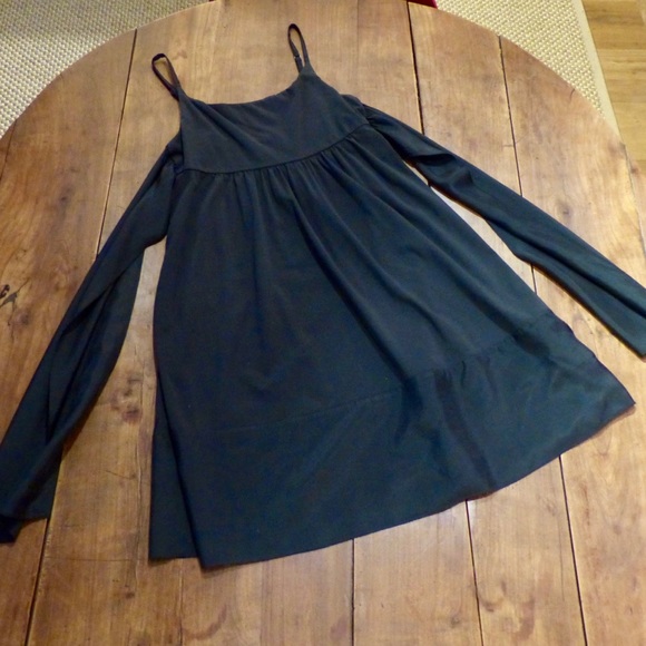 Theory Black Dress with Tie Back - Excellent! - Picture 3 of 7